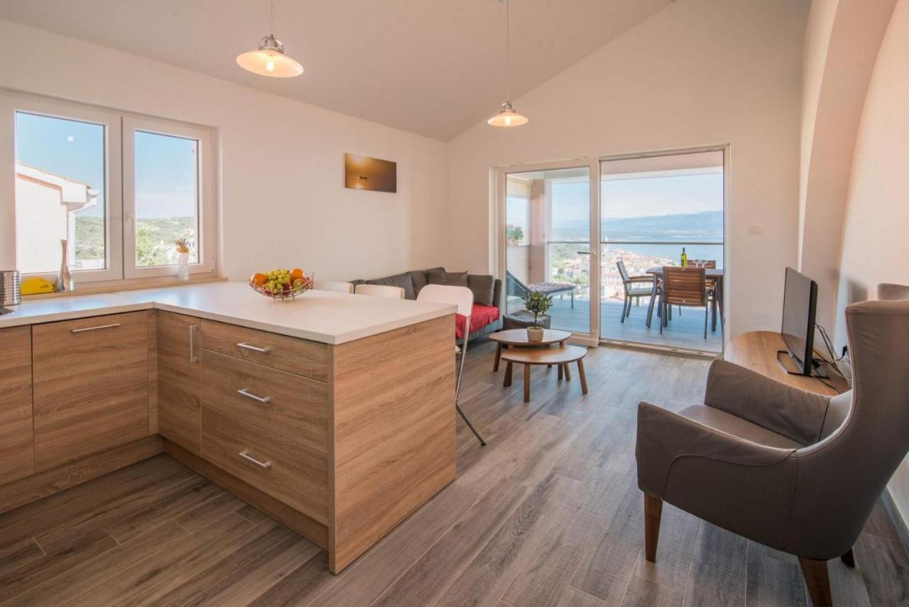 Apartman Zoe Vrbnik Buitenkant foto
